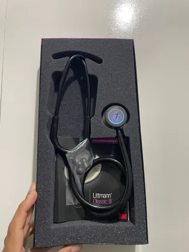 estetoscópio littmann classic iii original pouquíssimo usado