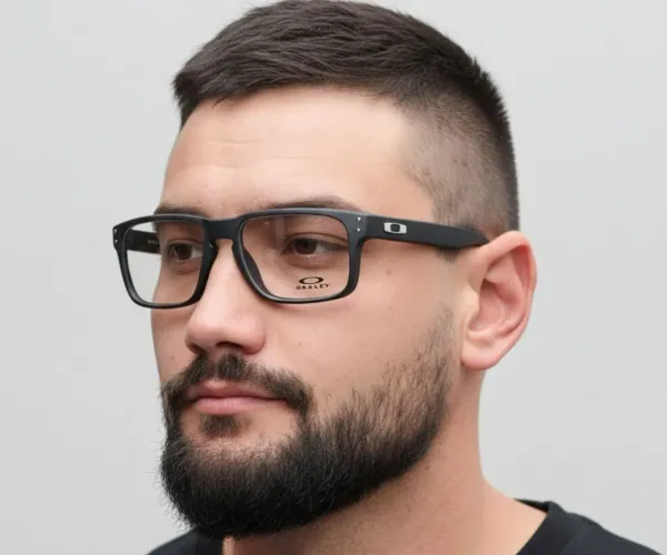 Armação Óculos de Grau Oakley Holbrook Exclusivo AllBlack para fazer Seu Grau em Qq Otica