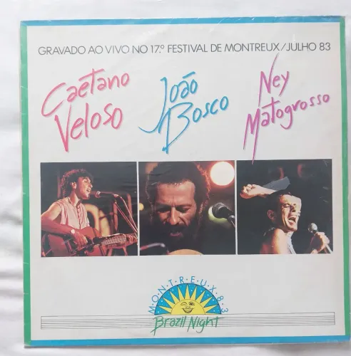 Caetano Veloso,João Bosco e Ney. Lp vinil
