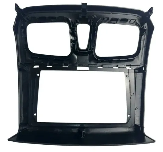 Moldura 9" kit multimídia Renault Logan