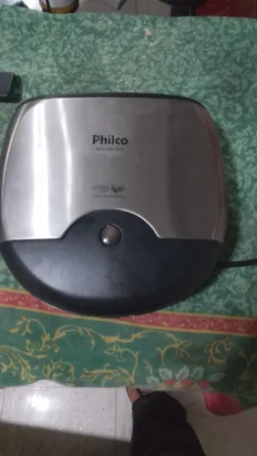 Sanduicheira Philco mini grill inox PR 750w 127v