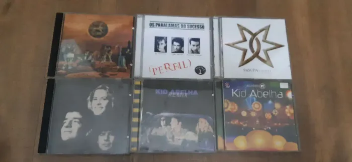 Lote com 22 cds pop rock nacional internacional 