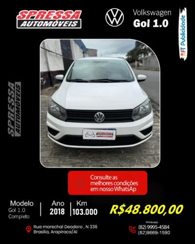 Volkswagen Gol Geração VII 1.0 12V Flex Mec. 4P 2019