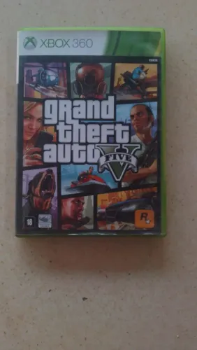 Grand Theft Auto V (GTA V) Original Xbox 360 midia fisica.