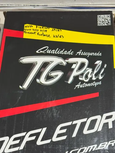 Calha de chuva tg poli para nova Fiorino ou partner 22/23 na promoção só 160,00
