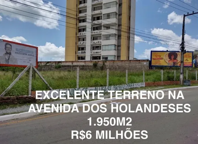 Vendo Terreno na Av dos Holandeses Olho D'água