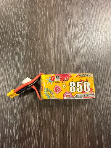 Bateria Livh GNB 3S 850mah 120c.