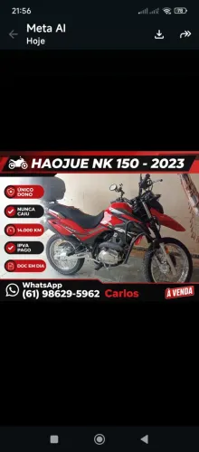 Vendo nk 150