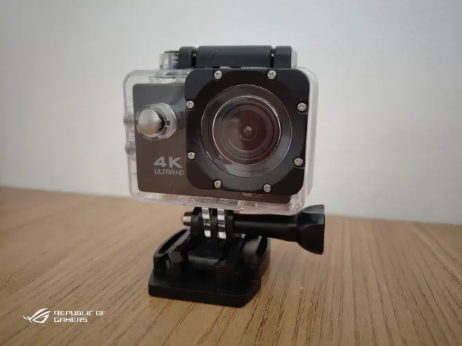 Câmera 4K HD Tipo Go Pro 4K Com Case a Prova D'água