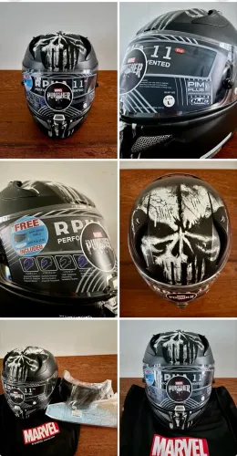 Capacete HJC Marvel Fantasma