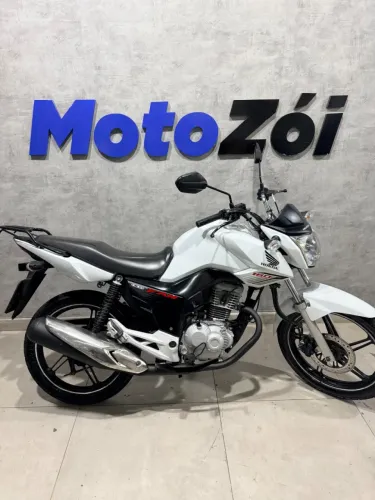 HONDA CG 160 FAN BRANCO 2018