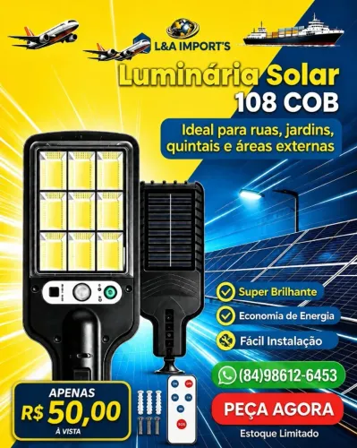 Luminária Solar ?