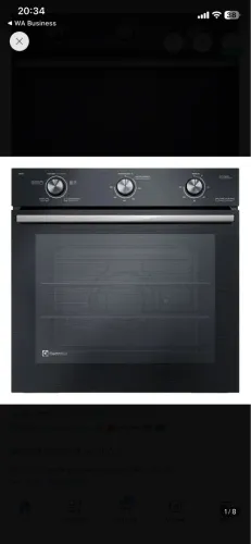 Forno Electrolux Embutir Elétrico 80L OE8EL