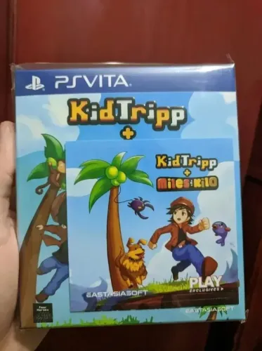 Jogos Ps Vita Kid Tripp + Miles & Kilo Limited Editon Psvita