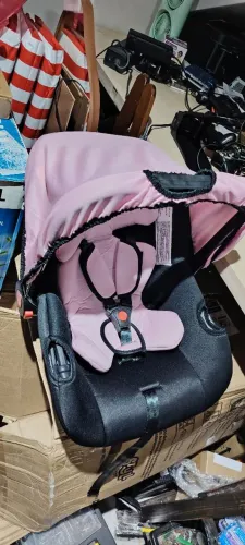 Bebe conforto stylus rosa novo