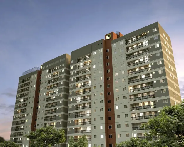 Lindo apartamento 2 quartos (1 suíte) com piscina e lazer na Augusto Montenegro
