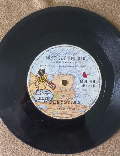LP disco vinil compacto Crystian Don't Say Goodbye Crystian e Ralf toca disco radiola som 