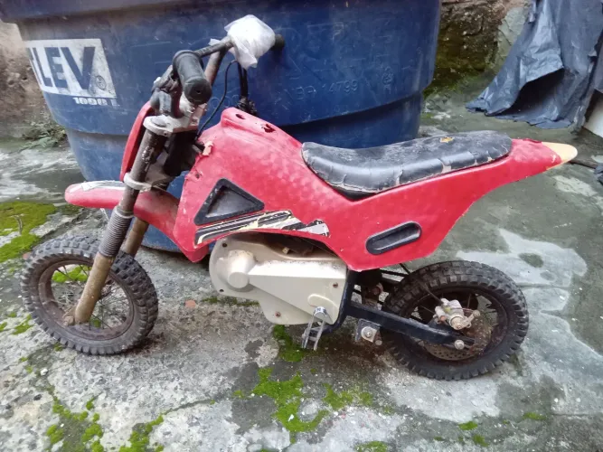 Mini Moto bross elétrica 