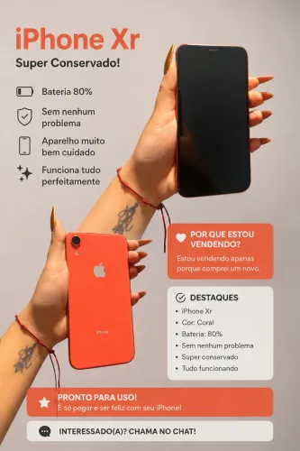 Iphone XR 64GB coral 