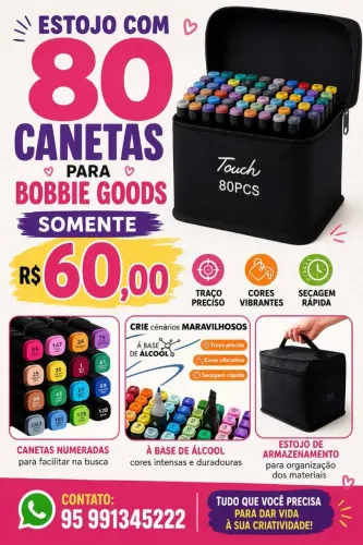 Canetas para bobbie goods