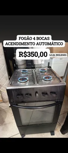 FOGÃO 4 BOCAS