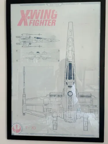 Quadro decorativo Star Wars