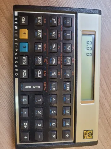 Calculadora hp 12c