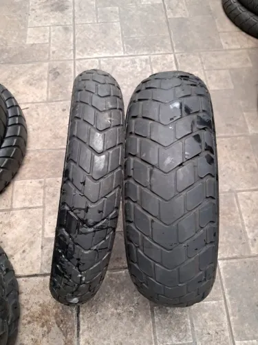 Pneu moto Pirelli MT60 110/80-18 e 180/55-17 - par