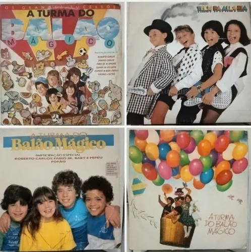 Lps Turma Balão Mágico e Trem da Alegria.