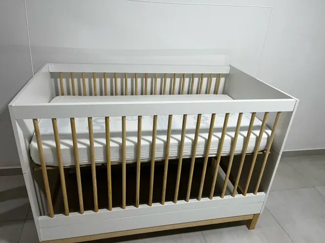 Berço de bebê 2 em 1