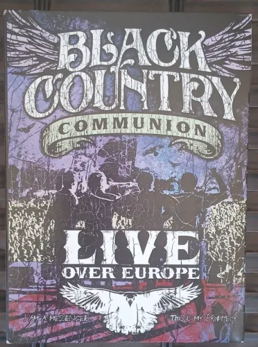 DVD Black Country Communion - Live Over Europe (Duplo)