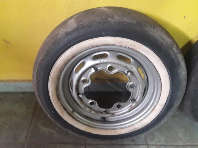 Rodas originais para fusca a partir de 1967.