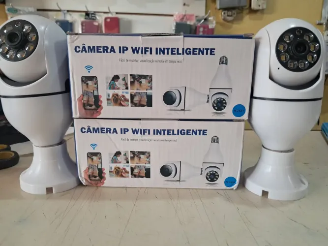 Camera segurança lâmpada