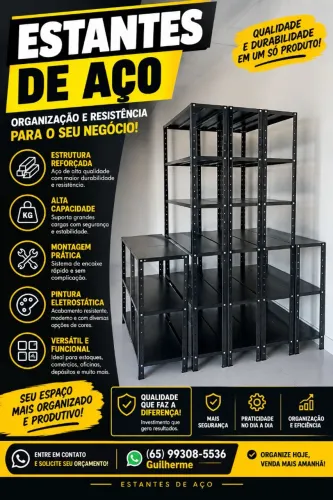 Estantes de Aço
