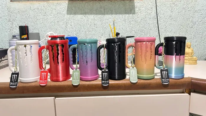 Porta energético monster