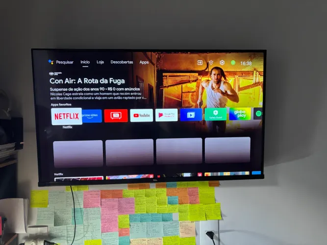 TV TCL 43 polegadas - na garantia até o fim de agosto de 2026