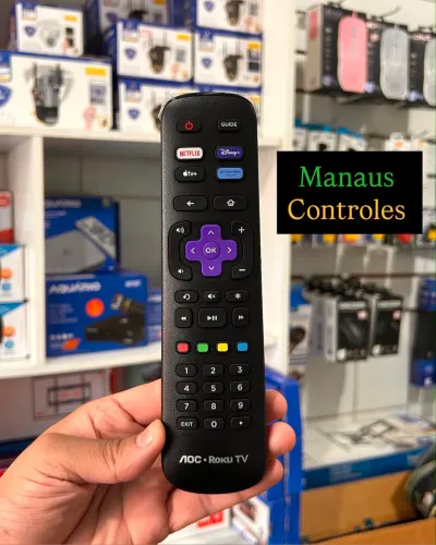 Controle de TV AOC Roku original 