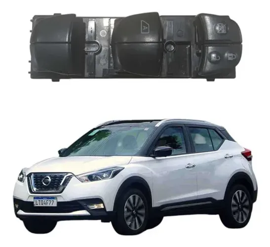 Comando Vidro Porta Dianteira Esquerda Nissan Kicks 17 A 21