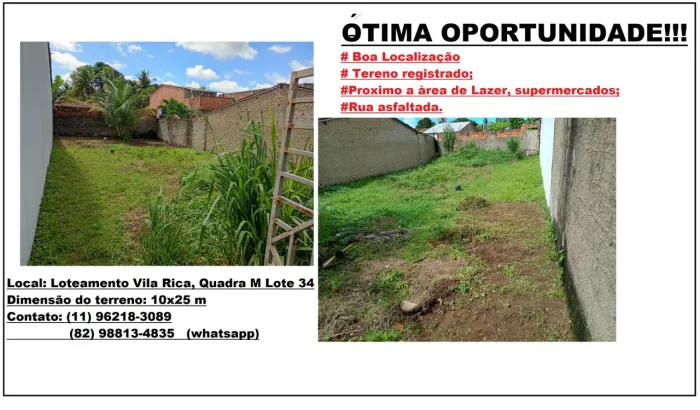 Terreno a venda