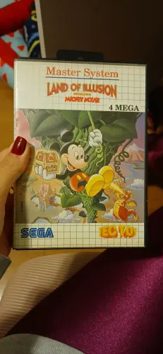 Jogo Master System III Land of illusion