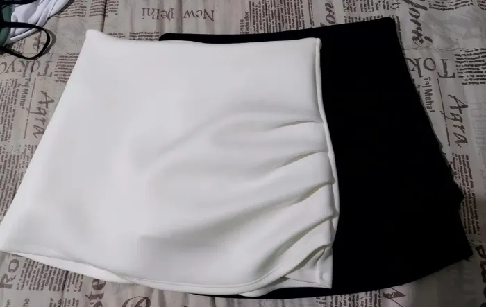 kit 2 short saia feminino 