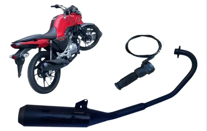 Escapamento pra 160 modelo 2/1 