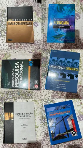 Coleção Administração, Economia e Finanças - Damodaran, Ross, Hitt e outros