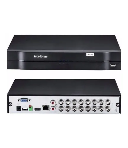 Dvr intelbras 16Ch Ger 2 com Acesso remoto com HD 1000gb incluso