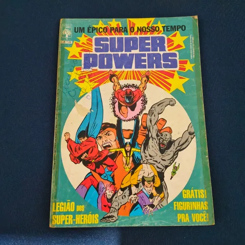 Super Powers - Um Épico Para o Nosso Tempo Vol. 1 - 1986 - Ed. Abril