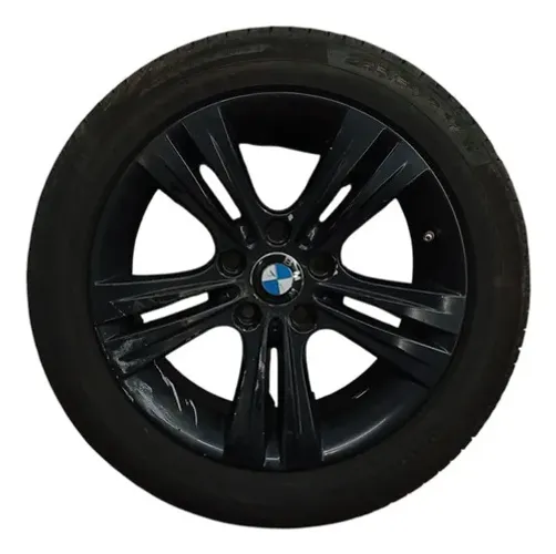 Roda e Pneu em Bom Estado para BMW 320i 2.0 Turbo 2017-2019 Cor Preto