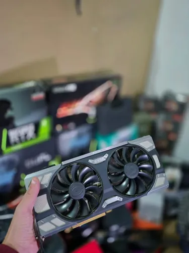 Placa de vídeo GTX 1070 8 FTW RGB TOP DE LINHA, ACEITAMOS INFERIOR MAIS VOLTA