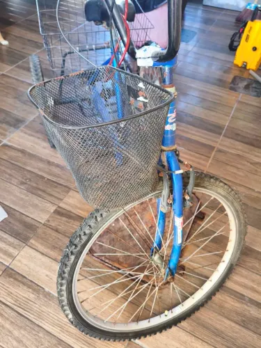 Bicicleta triciclo com marchas 