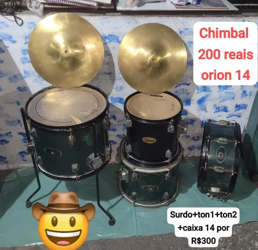 Promoção peças de bateria