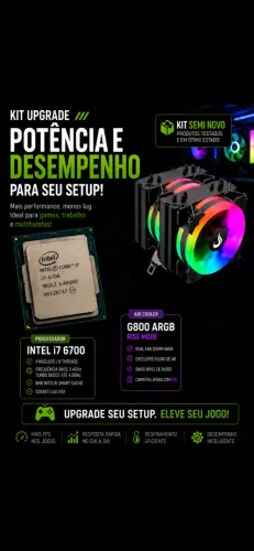 kit processador + air cooler 